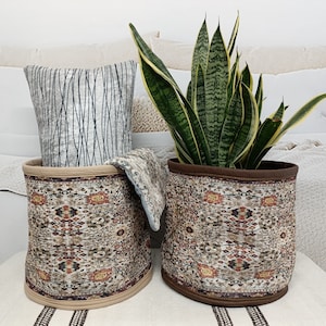 hanging basket, plant holder basket, big basket, blanket basket, plant pot basket, organizer bin, plant holder, plant container, PTB 1029-2