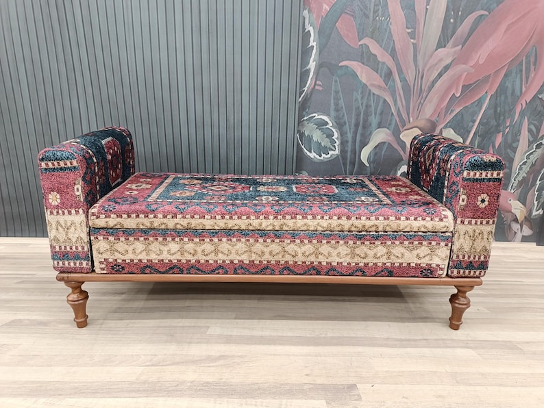Ottoman Storage, Day Bed Sofa, End Of Bed Bench, Handmade Furniture, Dining Chair, Kitchen Chair, Lounge Stool, Farmhouse Bench, ST18x51 162
