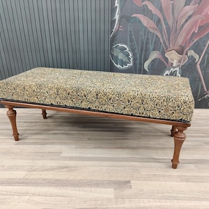Türkische Teppichbank, Deckenbank, Orientalische Bank, Klatschbank, Ottomane Bank, Esstischbank, Holzwerkbank, 18x18x48, BENCH 1151