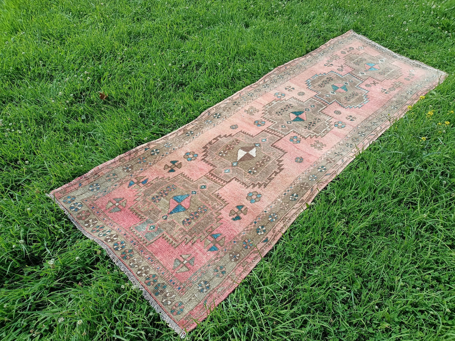 Runner Rug Oushak Rug Bedroom Rug Office Rug Terrace Rug Etsy