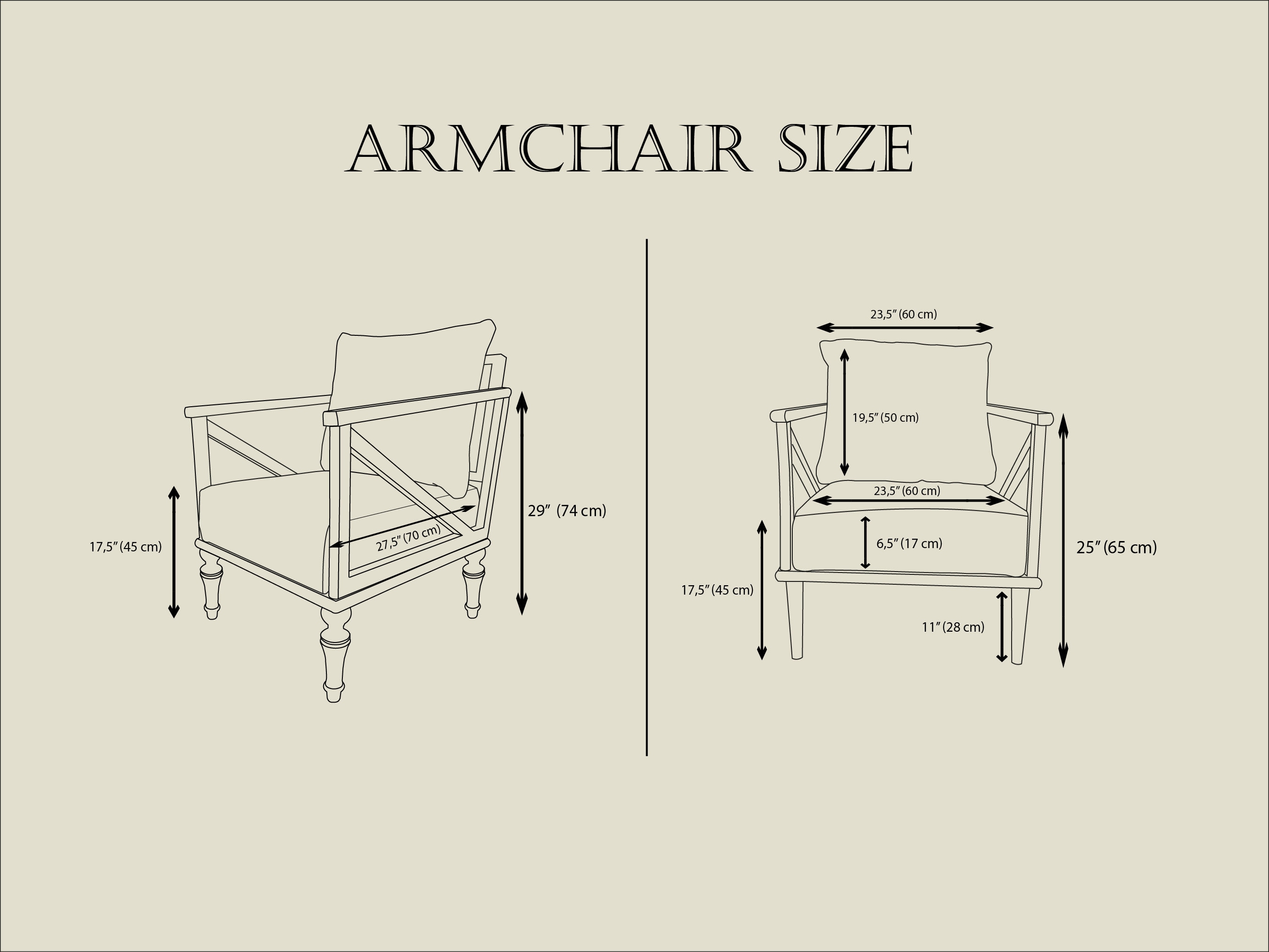 UNICOO - Silla decorativa moderna de mediados de siglo, sillón de lectura  de tela, fácil montaje, sillón para sala de estar y dormitorio (U1801-beige)
