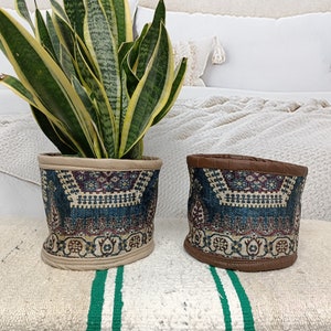 Boho Pflanzer, Desktop Pflanzer, Pflanzersatz, hängender Pflanzer, Bauernhaus Artikel, Blumentopfhalter, Weihnachtsgeschenkbox, Spielzeugkorb, PTB1024