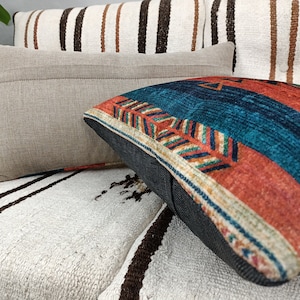 home decor pillow, tribal pillow cover, bench cushion, contemporary pillow, aztec pillow, body pillow, eco friendly, interior pillows, PT 58 image 9