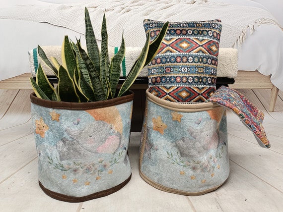 Adorable Basket Blanket Basket Plant Holder Pretty Basket