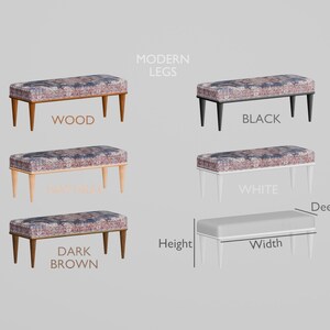Handmade Furniture, Upholstered Bench, Hallway Bench, Wooden Coffee Table, Boho Chair, Kitchen seat, Navy rug Bench, Footstool , Bench 876