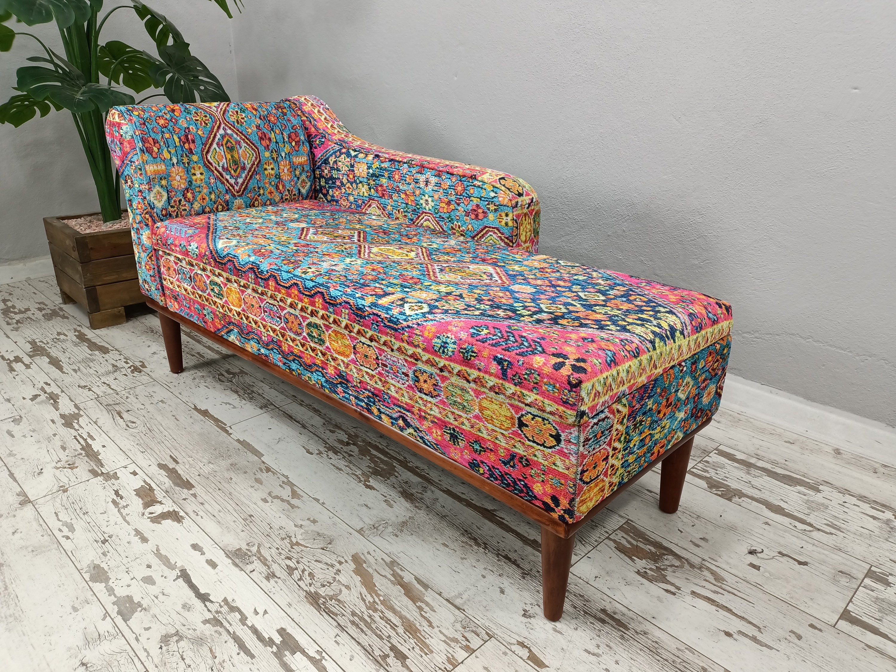 lounging chair, meditation sofa, sleeper sofa, chaise lounge sofa, bohemian sofa, dressing bench, handmade furniture, cat couch, SOFA 40