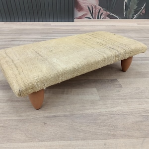 Footrest under desk, Rustic kilim stool, Stepping stool, Picnic stool, Front sink stool, Shower stool, Stoolf for couch, Pouf bench, BSV 92