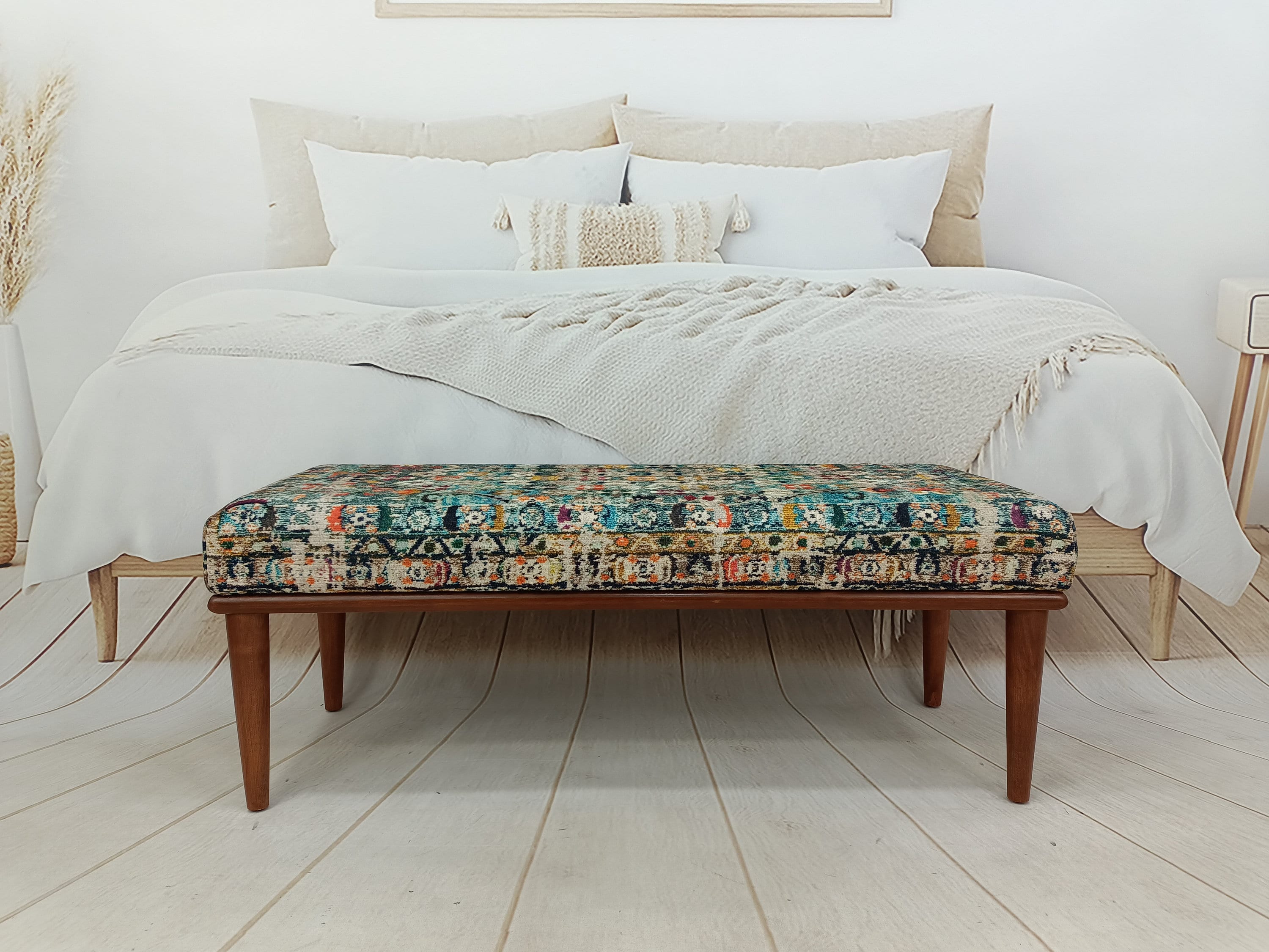 Ottoman Bench Hallway Bench Turkish Bench Entry Bench Shoe