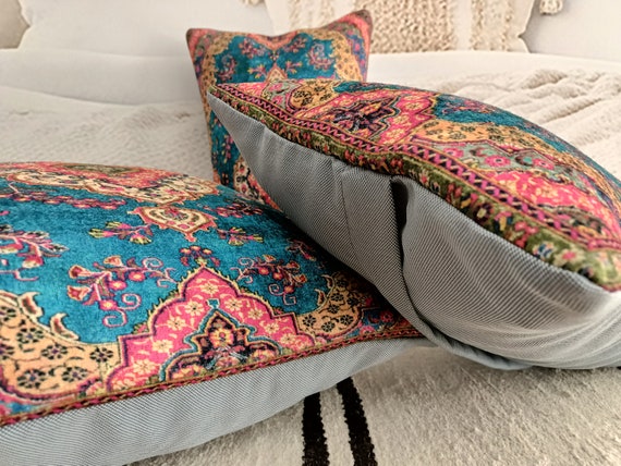 Handmade Pillow Gothic Pillow Bedroom Pillow Decorative Pillow Cushion Pillow Pillow Cover Aztec Pillow Rustic Pillow PT 405 Etsy