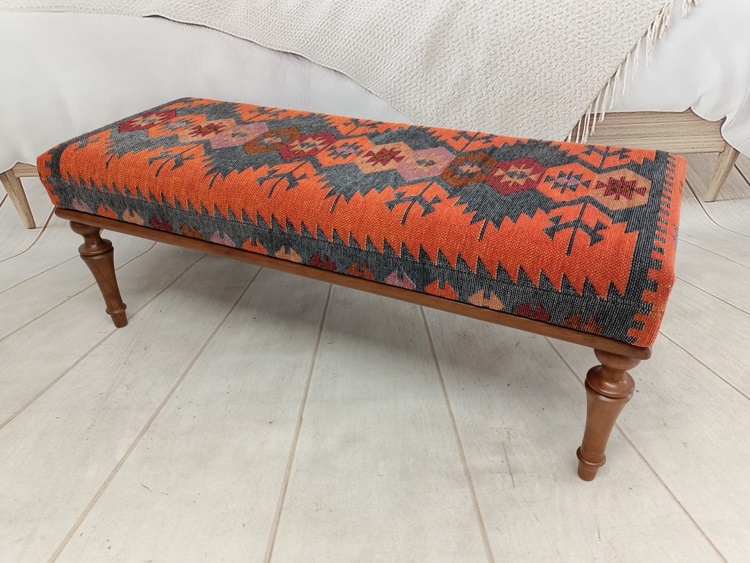 Bench for Entry, Piano Bench, Dressing Table Bench, Farmhouse Bench
