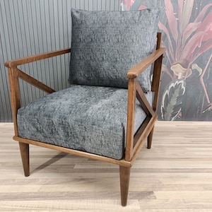 Fireside chair, Single armchair, Accent chair, Chic chair, Cocktail chair, Upholstered chair, Housewarming gift, Pair chair, SOFA KM-18