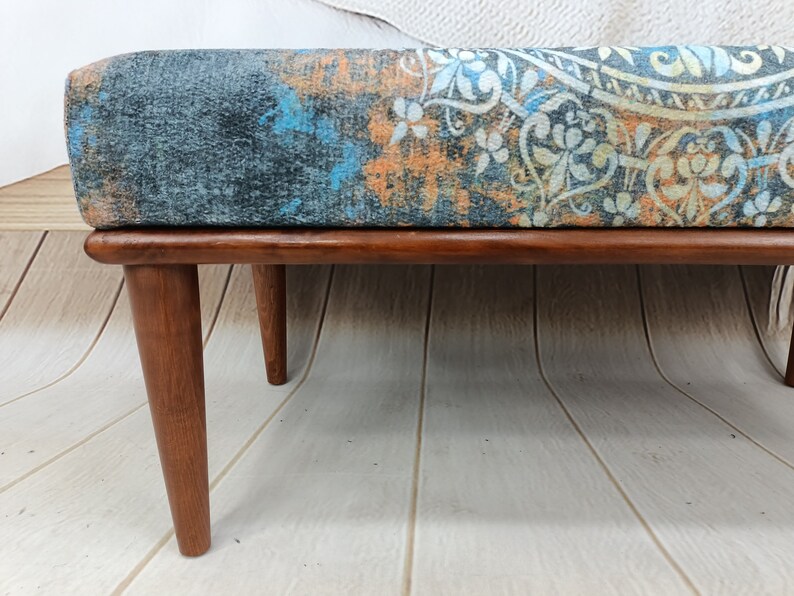 Upholstered Bench Dining Bench Entryway Bench End Table Etsy