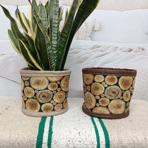 hanging planter, plant pot cover, basket planter, rustic basket, pots for plants, simple plant decor, plant display, storage box, PTB 1010