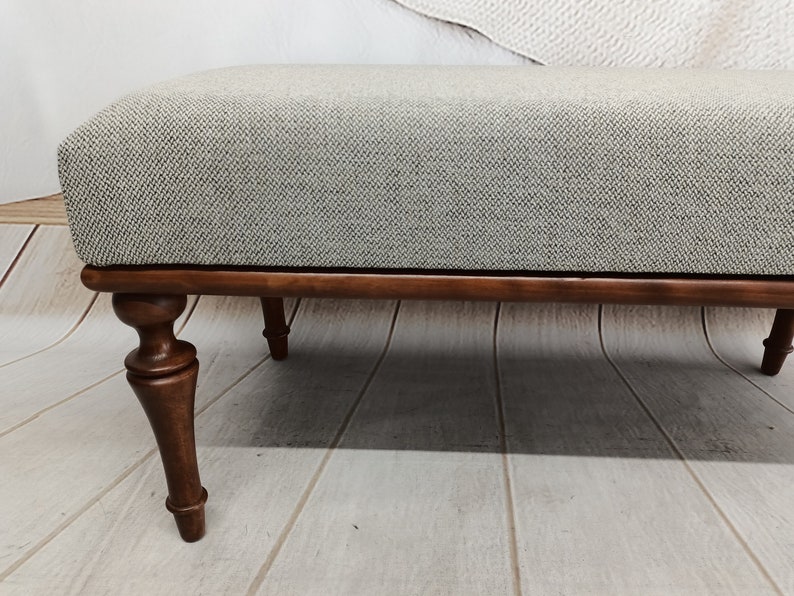 Bench for bedroom, High quality bench, Neutral bench, Uphosltered bench, Window bench, Hallway bench, Yoga bench, Footrest bench,