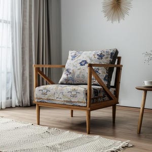Dining chair, Rocking chair, Cocktail chair, Boho side chair, Desk chair, Handmade armchair, Kitchen chair, Saloon Couch, SOFA 1016 Natural