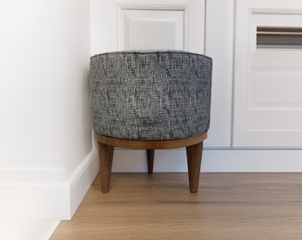 Bean bag chair, Ottoman chair, Vanity chair, Foot rest stool, Upholstered bench, Bedroom bench, Under desk stool, Porch chair, FS KM-18