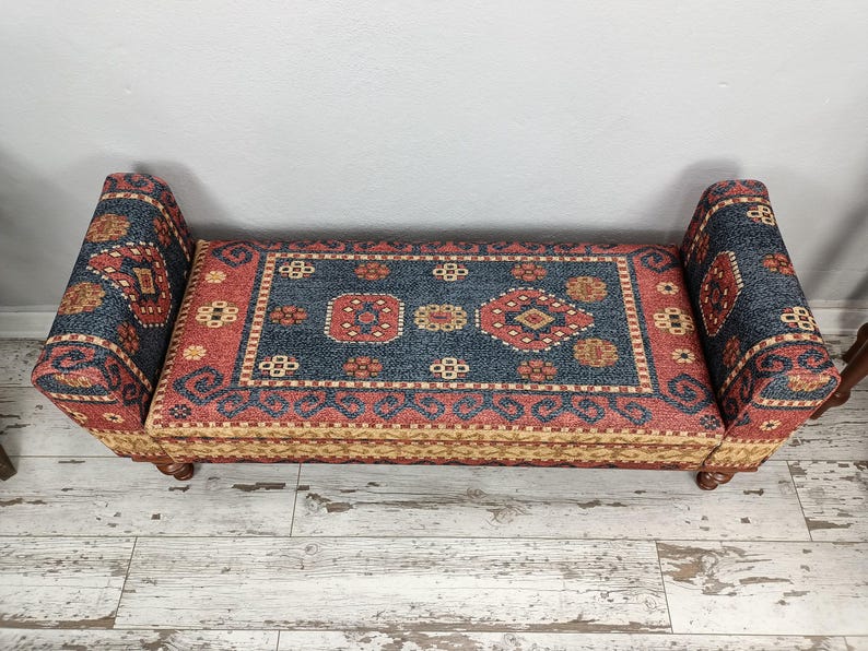 King bed bench, Storage sofa couch, Sleeper sofa, Sofa bench, Daybed with storage, Upholstered sofa couch, Bedroom furniture, MTL 18x51 162 image 5