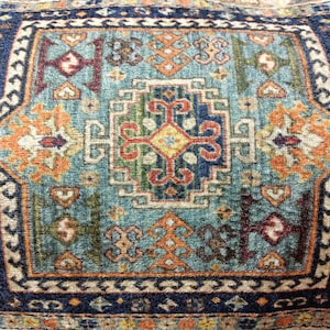 cuscino boho, cuscino da panca, copertura mini cuscino, cuscino da tappeto, cuscino da lancio, finta euro, cuscino lombare, cuscino 12x24, cuscino da divano, PT 160 immagine 6