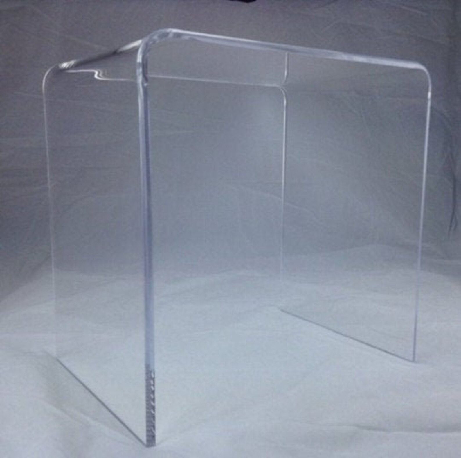 Clear 3/4 Thick Acrylic Shower Bench Etsy