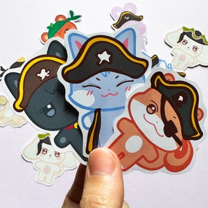 ANITEEZ Pirate Stickers