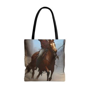 Western Time - AOP Tote Bag