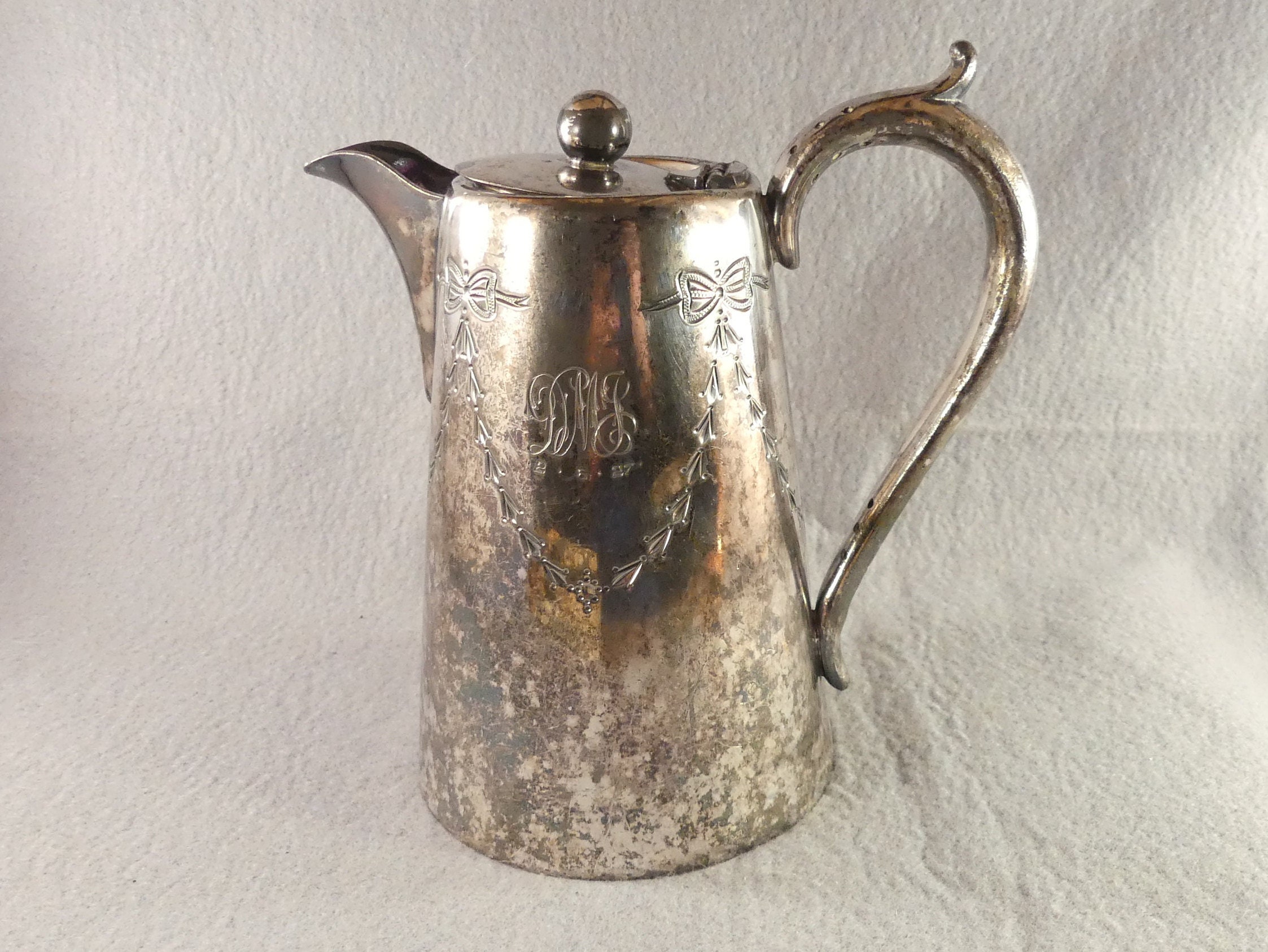 Antique Vintage Silver Plated Coffee 
