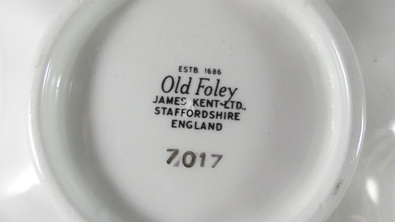 James Kent Old Foley England 7017 Vintage bon bon bowl
