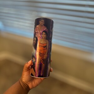 Unique Personalized 20 oz Photo Tumbler- Custom Insulated Tumbler with Your Favorite Pictures- Handcrafted Drinkware for Memorable Moments image 2