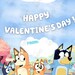 BLUEY PRINTABLE VALENTINE - Etsy
