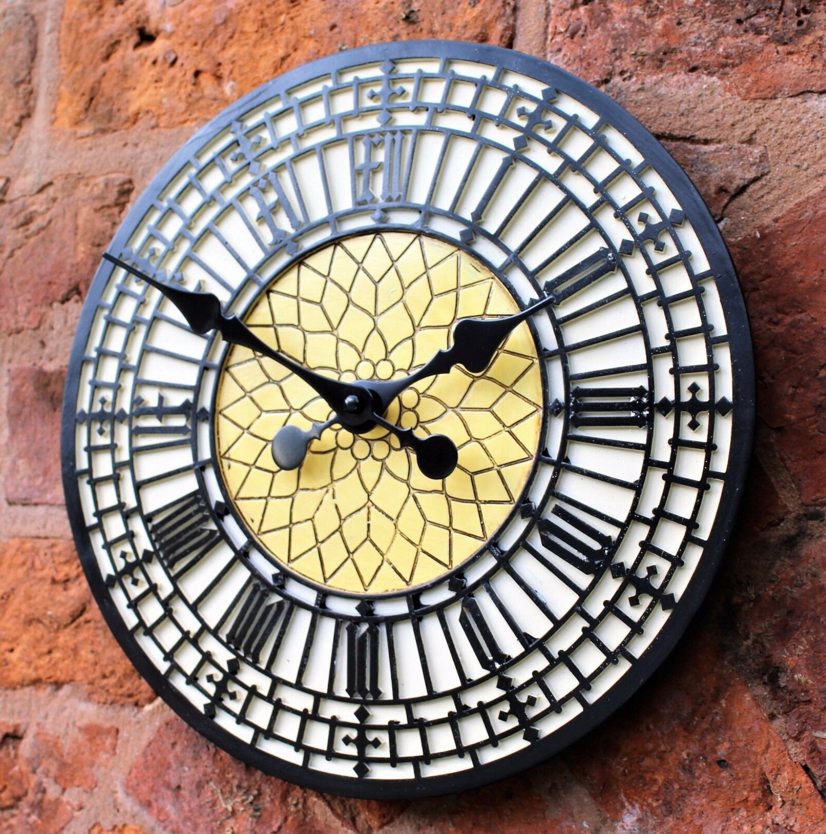 Garden Clock Outdoor indoor 12 Garden Station Wall Clock Etsy