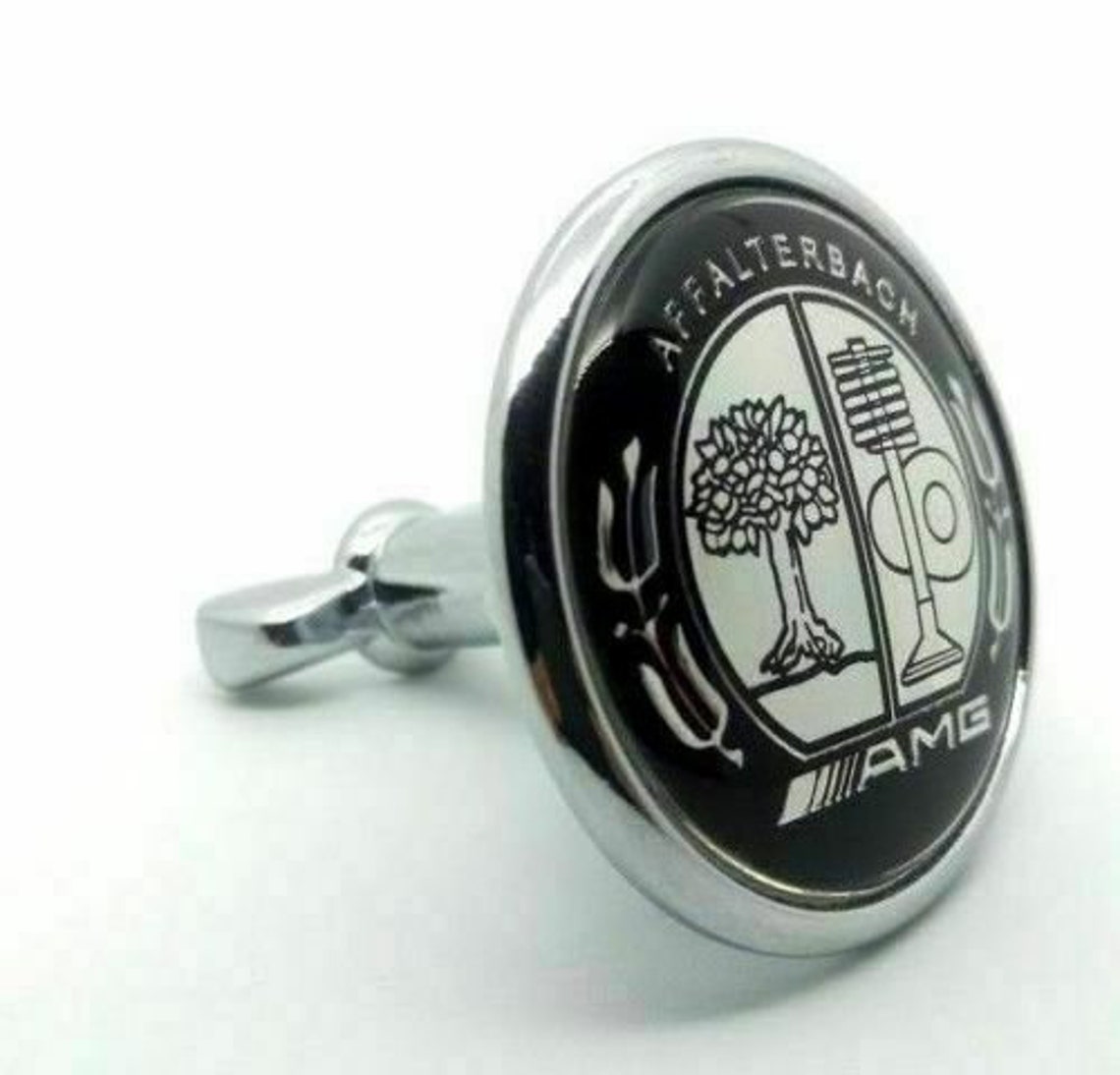 Mercedes AMG Logo Emblem Badge Front Hood Class C E S Etsy