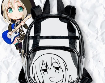 Sakamoto Nichijou Clear Backpack Clear 8 Anime Backpack 