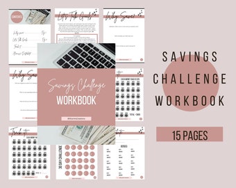 Apostila do Desafio de Poupança // Rastreador de Poupança // Apostila para Impressão // PDF