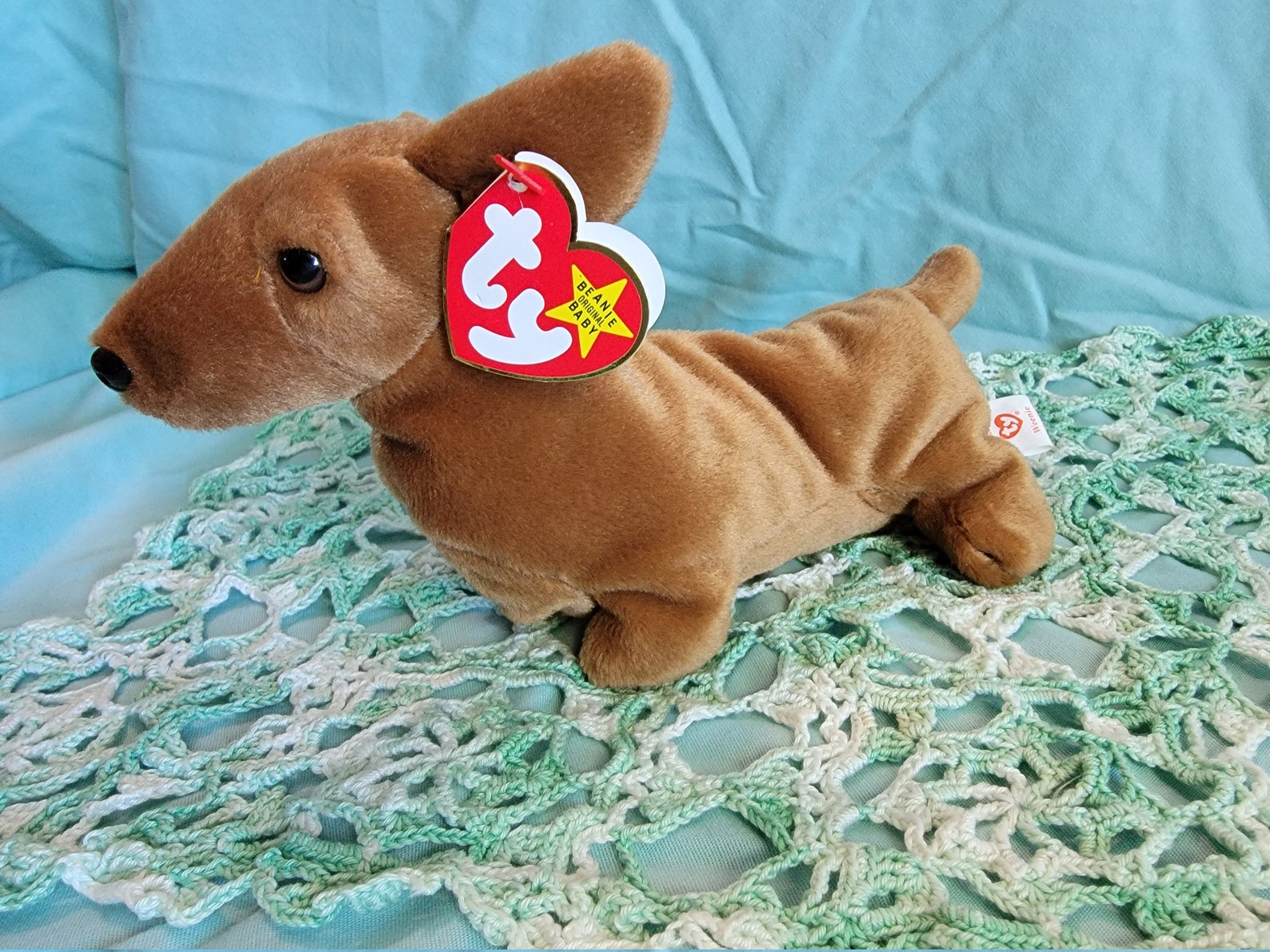 TY Beanie Baby Weenie the Dog Etsy