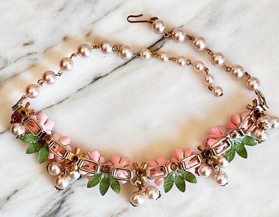 ★関税込★VINTAGE HOLLYWOOD★Margaret Pearl Flower Necklace 楽天市場】VINTAGE HOLLYWOOD Margaret Pearl Flower