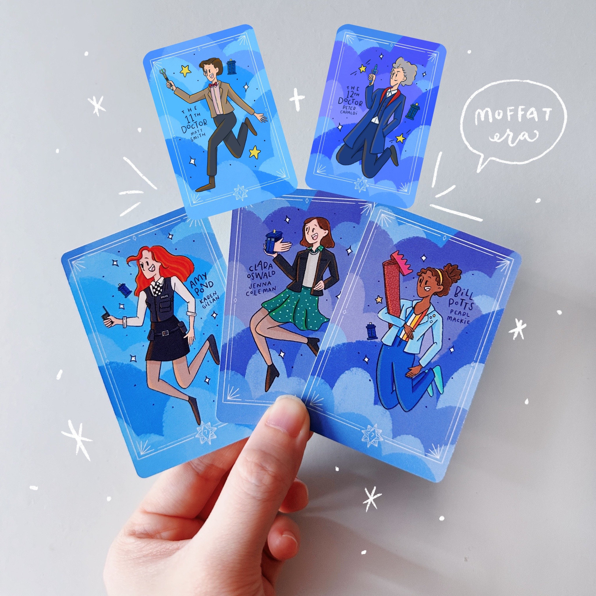 11th Doctor Card - Etsy