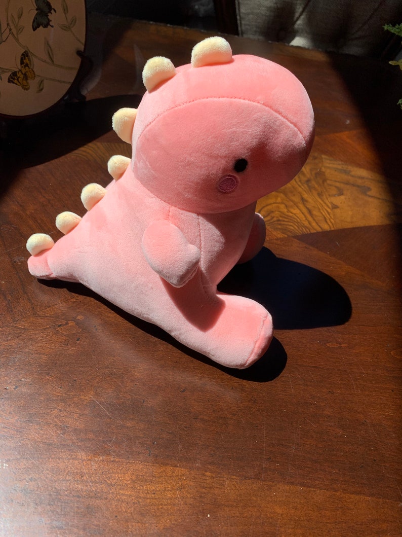 Cute Dino Plush Toy 10 Soft Stuffed Animal Doll Etsy