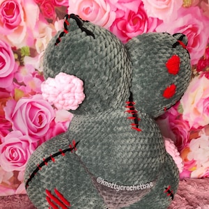 Knotty Crochet Bae Thickums ZombodyOdy BodyOdy pillow/ Custom Booty Pillow/ Crochet Pillow/ Crochet Plush/ Crochet Butt/ Crochet Booty
