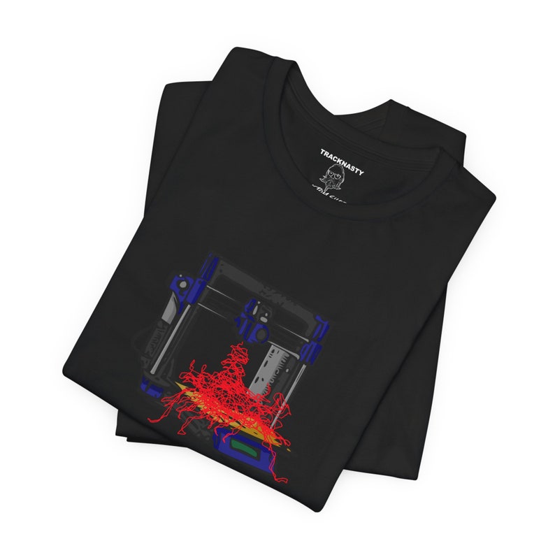 3D Printer Gift - Funny 3D Printing Shirt - Failing Spaghetti Monster T-shirt image 4