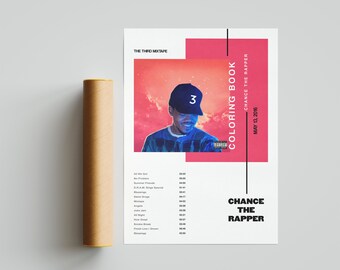 Download Chance The Rapper Poster Etsy