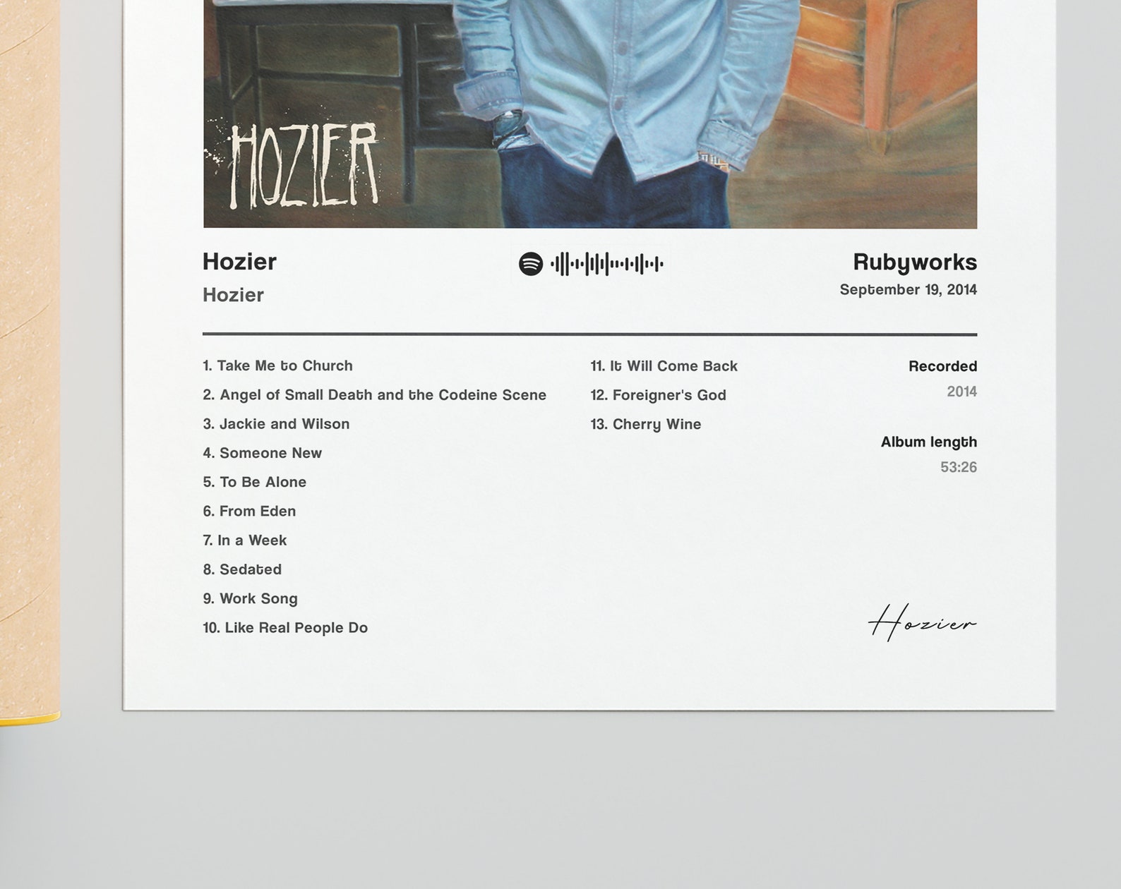 Hozier poster Hozier Hozier posters Album Cover Posters Etsy