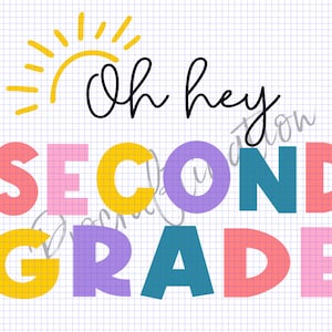 Oh hey tweede leerjaar SVG PNG