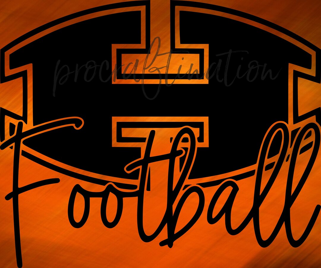 Hutto Football Svg Etsy