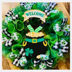 24” St. Patrick’s Day wreaths