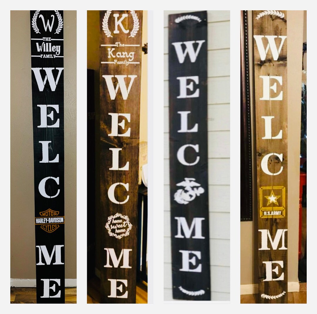 6’ Custom Porch Signs - Etsy