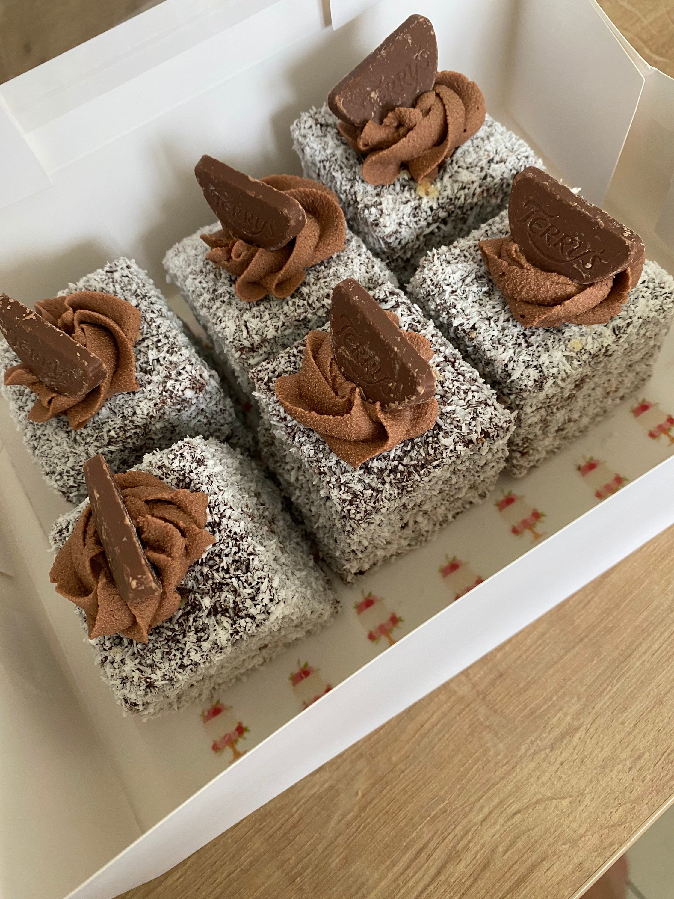 Chocolate Orange Lamingtons, Super Soft Chocolate Cake With