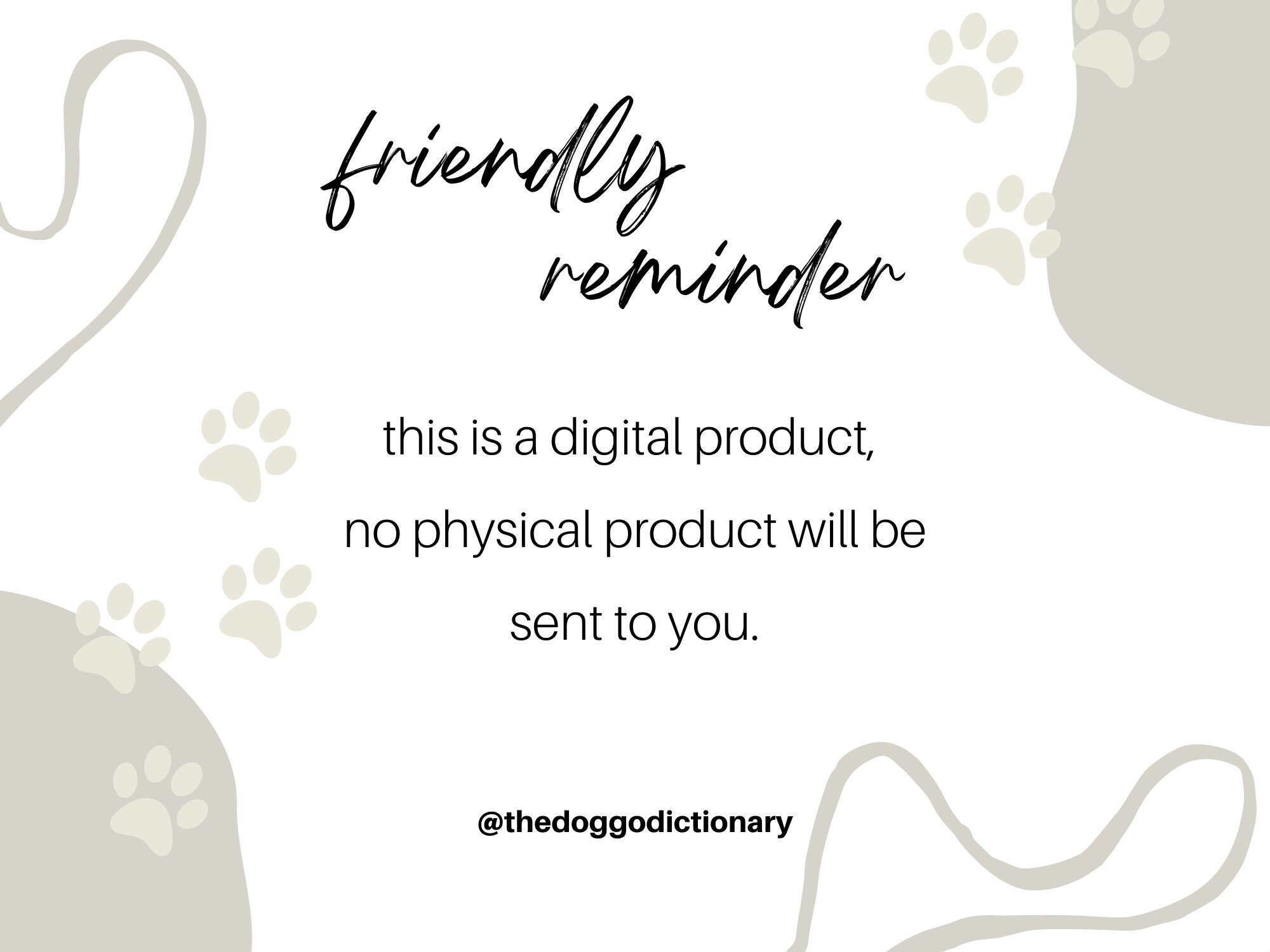 Instant Download Dog Breed Definition Print border Etsy