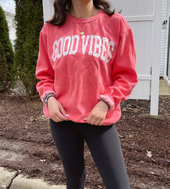 Good Vibes Comfort Colors Crewneck 