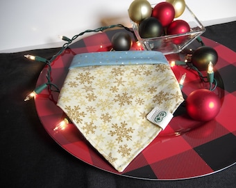 Corbata navideña en pañuelo para mascotas