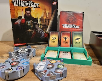 Betrayal at Baldur&#39;s Gate Token & Card Organizer